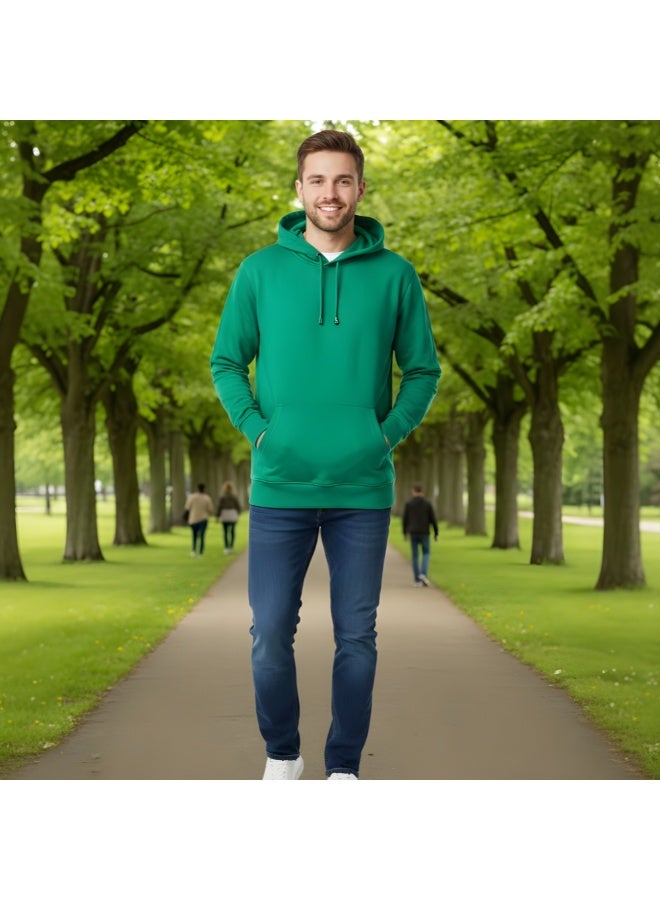 برينت شوب فور مي هوديي للرجال - بلوفر كلاسيكي بقلنسوة للرجال - هودي ناعم ومريح للارتداء اليومي، بدون سحاب، سويت شيرت دافئ وأنيق للخريف والشتاء - Image 3